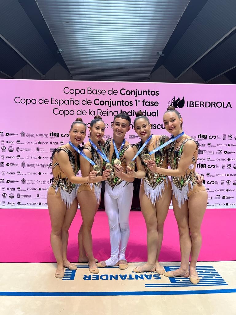 Gran fin de semana para la Gimnasia Rítmica navarra en Santander